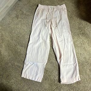 Jessica Simpson wide leg linen pants